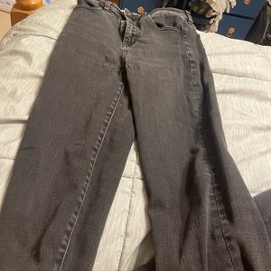 american eagle black skinny jeans